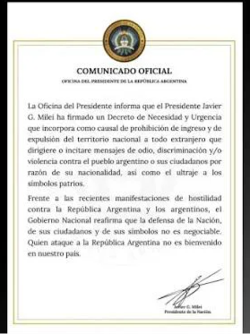 comunicado pficial