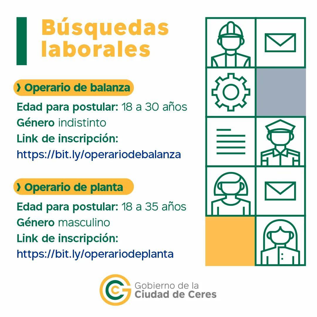 busqueda laboral gob