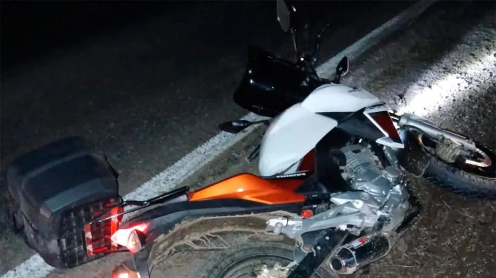 accidente rn 34 moto