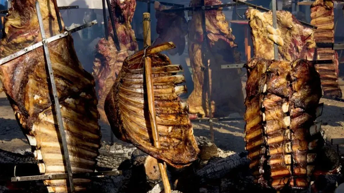 asado a la estaca