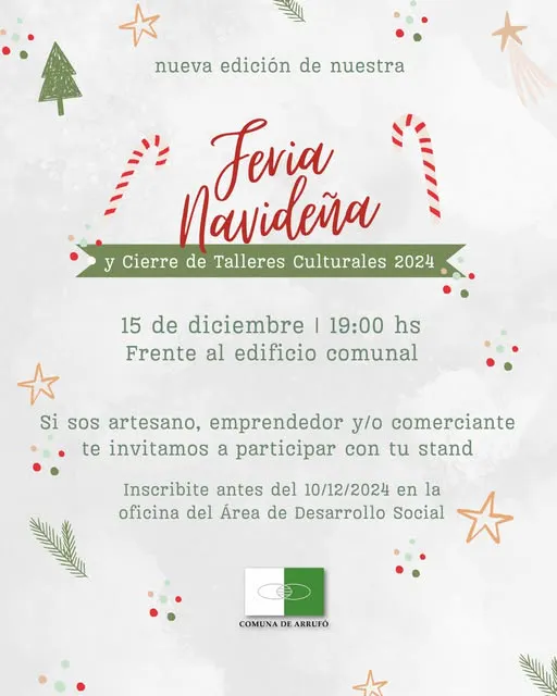 feria navideña en Arrufó