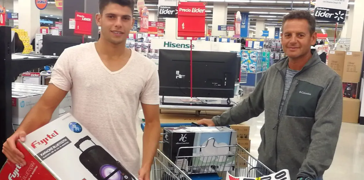 argentinos de compras en chile