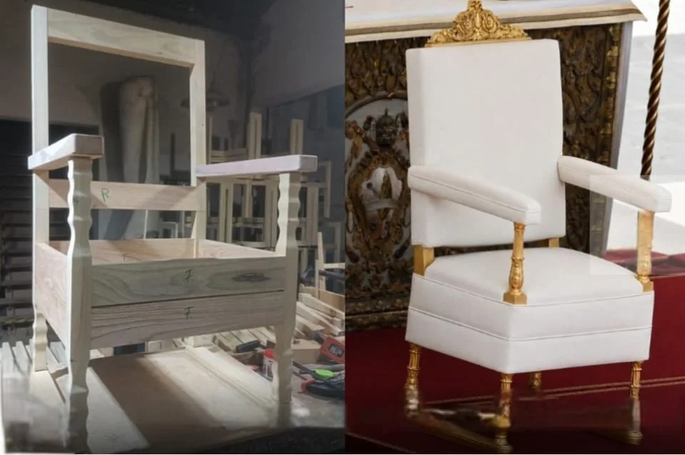silla del papa leon