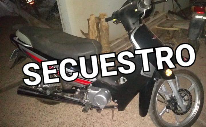 moto secuestrada ceres