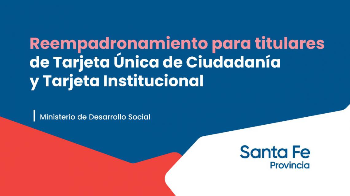 TARJETA CIUDADANIA REMPADRONAMIENTO