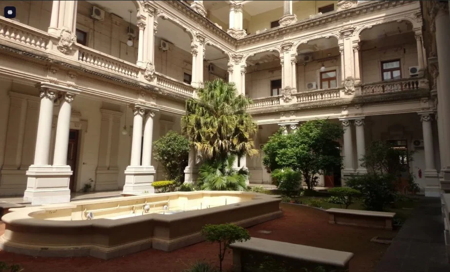 patio casa de  gobierno