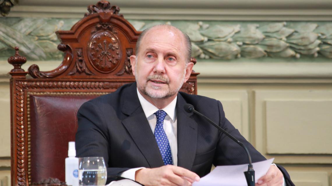 Omar perotti discursoo